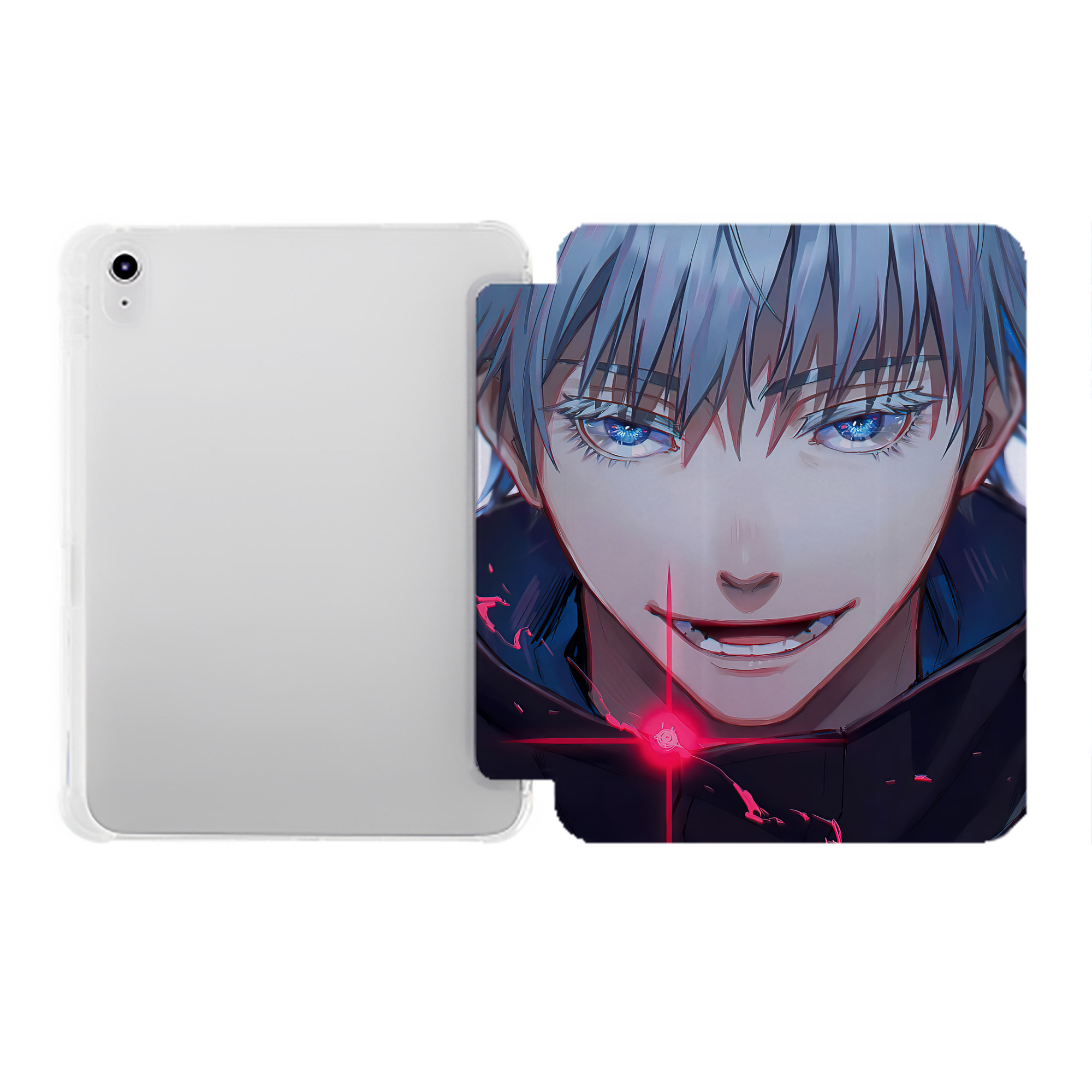（画像用） SPY×FAMILY间谍家家酒 IPad ケース ペン収納付き 三つ折りスタンド PUレザー×シリコン 対応機種9.5/10.5/10.9インチ